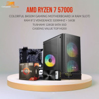 

												
												Best PC Deal of Ryzen 7 5700G prceossor  with Colorful B450M gaming Motherboard